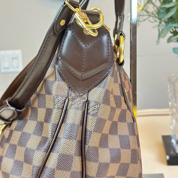 Louis Vuitton Damier Ebene Evora Shoulder Bag Tote - Picture 6 of 17